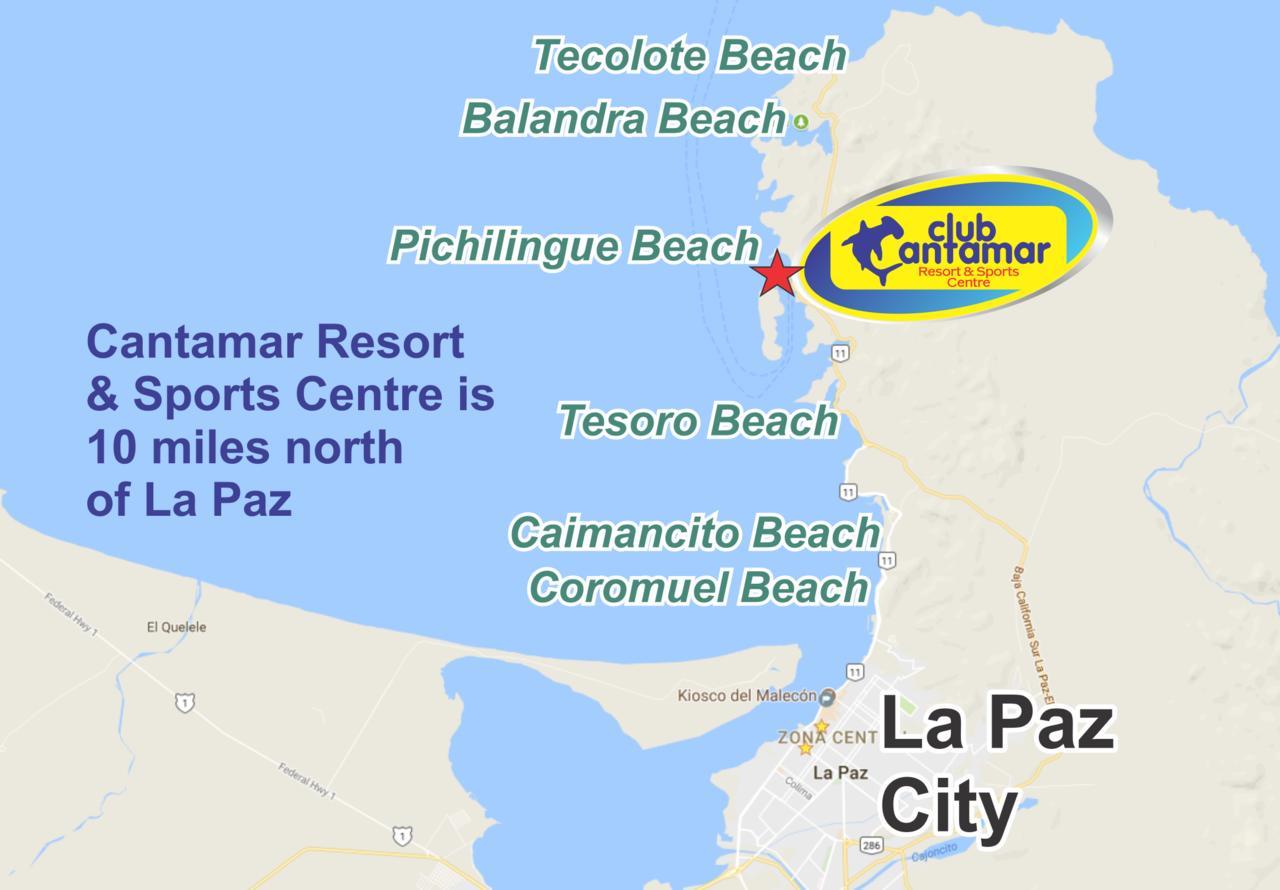 Club Cantamar Beach Hotel & Marina La Paz Bagian luar foto